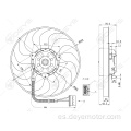 Ventilador de refrigeración para VW POLO FOX SKODA FABIA